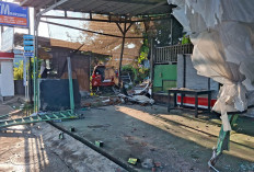 Brio Tabrak Pagar lalu Parkir di Halaman Rumah, Kejadian di Sidomulyo, Sopirnya Perempuan