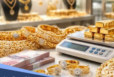 Harga Emas Perhiasan Hari Ini Turun Tipis Menjelang Awal Puasa Ramadan