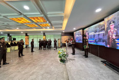 Kajati Bengkulu Melantik Kajari Seluma dan Kepahiang Serta 2 Asisten 