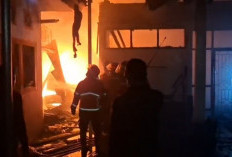 Breaking News: Kantor Lurah Sumur Meleleh Kota Bengkulu Terbakar