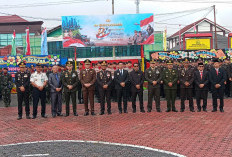 Upacara HUT Bhayangkara Polres Rejang Lebong