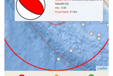 Gempa Besar Guncang Bengkulu Sabtu Pagi, Lokasi di Wilayah Enggano, Kedalaman 20 Km