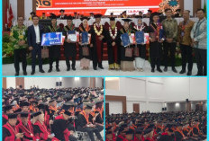 UINFAS Wisuda 1.206 Mahasiswa, Pesan Rektor Utamakan Ahlak dan Nilai Keislaman Moderat