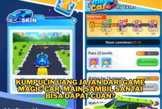 Kumpulin Uang Jajan Gratis dari Game Magic Car, Tiap Hari Cair