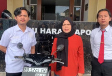 Polres Bengkulu Tengah Kembalikan Sepeda Motor Korban Pencurian