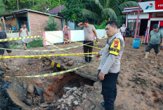 Pipa SPAM Regional Benteng Kobema Pecah, Pengendara Diminta Waspada Melintas