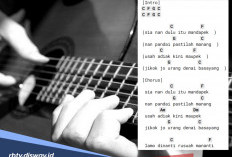 Kunci Gitar dan Lirik LaguViral  ‘Sa Tinggal Pantau’