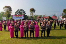 34 Personel Polres Kepahiang Naik Pangkat, AKBP Yuriko Berpesan agar Jangan Lupa Peran Keluarga