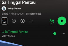 Viral dan Populer, Berapa Jumlah Pemutaran Lagu ‘Sa Tinggal Pantau’ di Spotify?