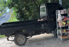 Lelap Tidur, Mobil Pick Up Pedagang Manisan di Talang Saling Seluma Raib Dicuri