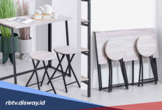 4 Inspirasi Meja Makan Lipat Dinding, Solusi Tepat untuk Rumah Minimalis