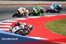 Veda Ega Pratama Kurang Beruntung di Moto3 Assen Belanda 2026, Bertarung di Barisan Depan Sebelum Crash