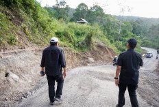 Hasil Wagub Mian dan Dandim 0409 Rejang Lebong Tinjau jalan Talang Ratu Lebong