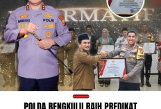 Selamat, Polda Bengkulu Raih Predikat Informatif Tertinggi dari KIP Provinsi Bengkulu