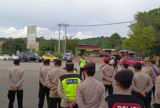 Begini Rekayasa Lalu Lintas Polres Seluma di Acara Aksi Bentang Merah Putih 2.003 Meter Sambut HUT Kemerdekaan