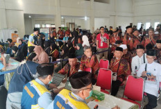 Pesan Kemenhaj Bengkulu Usai  387 Jemaah Calon Haji Kloter 1 Provinsi Bengkulu Jalani Pemeriksaan Tahap Akhir