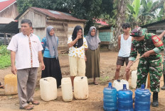 HUT TNI ke-81, Kodim 0428 Mukomuko Salurkan Air Bersih untuk Warga di Desa Air Bikuk