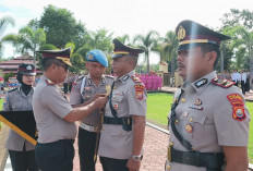 Kapolres Mukomuko Pimpin Sertijab Kapolsek Pondok Suguh dan Sungai Rumbai
