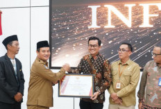 BPK Perwakilan Bengkulu Dianugerahi Penghargaan Badan Publik dengan Kualitatif Informatif dari KIP 