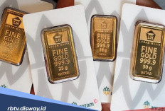 Update Harga Emas Hari Ini Kompak Turun, Antam Sampai Rp 183.000