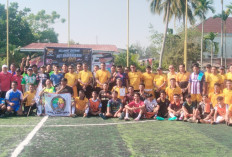 HUT Bhayangkara, Kapolda Bengkulu Olahraga Bersama Wartawan, Mahasiswa dan Ojol