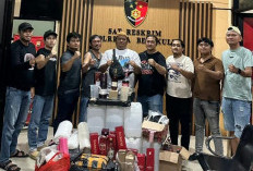 Resmob Macan Gading Bongkar Sindikat Pengoplos Minuman Keras di Kota Bengkulu