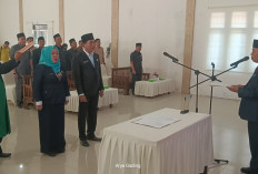 Wakil Bupati Seluma Lantik Dua Pejabat Kepala Dinas, Jabatan Kadis Perikanan Kosong 