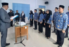Akselerasi Pelayanan Publik, Sekda Deddy Ramdhani Lantik 10 Pejabat Fungsional Pemkab Seluma