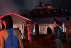 Masjid Nurul Huda di Pajar Bulan Kabupaten Seluma Hangus Terbakar