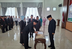 Bupati Rachmat Lantik 10 Pejabat Eselon II Pemkab Bengkulu Tengah, Ada Mantan Kepala BKD Pemprov Bengkulu