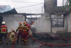 Musibah Tahun Baru, Rumah Milik PNS Bengkulu Tengah Terbakar