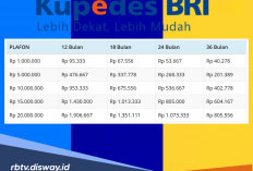 Tabel Kupedes BRI 2026 Pinjaman Rp 1-50 Juta, Ini Dokumen yang Wajib Ada