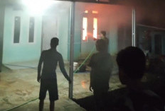 Rumah di Perum Bukit Indah Rafflesia Air Sebakul Kota Bengkulu Terbakar