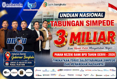 Undian Tabungan Simpeda, Bank Bengkulu Siapkan Motor dan HP untuk Penonton Konser Ungu