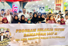 BSI Sahabat Finansial, Spiritual dan Sosial Ajak 97 Anak Yatim Piatu Belanja Baju Lebaran di Mall