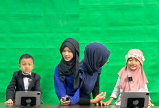 Belajar di Luar Kelas, Murid TK Shigor Montessori Islamic School Uji Coba Jadi Presenter RBTV 