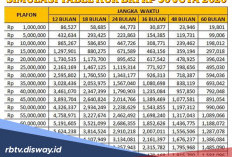 Tabel KUR BRI Pinjaman Rp 30 Juta, Bagaimana Cara Tahu Kalau SLIK OJK Bermasalah