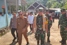Bupati Seluma Teddy Rahman dan Tim Wasev Mabes TNI AD Tinjau Lokasi TMMD 2026 di Desa Lubuk Lagan