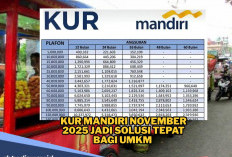 Info KUR Mandiri November 2025 untuk Pinjaman Usaha, Ini Tabel Angsuran Pinjaman Rp 25-75 Juta 