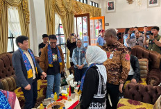 Undian Simpeda, Dirut Bank Bengkulu Sambut Kedatangan Dirut BPD se-Indonesia