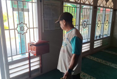 Bikin Malu Angler, Pria di Kota Bengkulu Bobol Celengan Masjid Sambil Bawa Pancing 