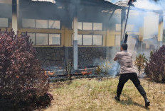 SMKN 3 Lebong Terbakar, 2 Ruang Kelas Habis Dilalap Jago Merah