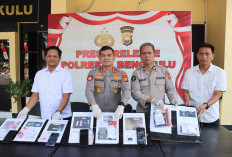 Sat Resnarkoba Polresta Bengkulu Tangkap 9 Pengedar Narkotika, 5 di Antaranya Residivis