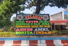 Semakin Heboh!!! Korban Investasi Bodong Yeyen Kirim Karangan Bunga ke Polda Bengkulu 