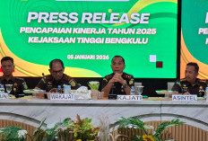 Tahun 2025, Kejati Bengkulu Selamatkan Uang Negara dari Korupsi Rp 1,448 Triliun