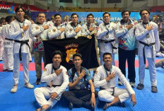 Personel Polda Bengkulu Sabet 5 Medali Emas di Kejuaraan Taekwondo Kapolri Cup 7 Tahun 2026