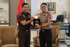 Kaloborasi Penegak Hukum, Kajati Kunjungi Kapolda Bengkulu