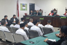 Tuntutan Hukuman 10 Terdakwa Dugaan Korupsi di Setwan Kepahiang, Kerugian Negara Rrp 37 Miliar