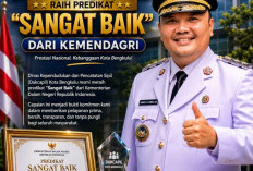 Dukcapil Kota Bengkulu Raih Predikat “Sangat Baik” dari Kemendagri, Plh Wali Kota: Ini Bukti Nyata Pelayanan