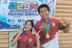O2SN Bengkulu 2026, Dua Pemanjat Tebing Seluma Raih Prestasi Puncak